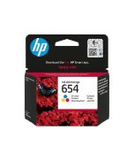 Cartouche D’encre HP 7FP38UE Authentique 654 Trois Couleurs 
