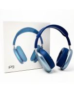 Casque Sans Fil P9 Bluetooth Avec Emplacement Carte Memoire - Bleu