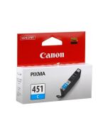 Cartouche Jet d'encre Canon Original CLI-451 - Cyan (CLI-451C)