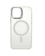 Coque Transparent Pour IPhone 13/14 Avec MAGSAFE Silver