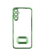 Coque Transparent Pour Smartphone SAMSUNG Galaxy A05s Avec Contour Vert