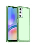 Coque Transparent Pour Smartphone SAMSUNG Galaxy A15 Avec Contour Vert