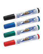 Pack de 4 Marqueurs Pour Tableau Blanc BIC Velleda Ecolutions 1701