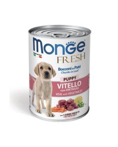 Pâté MONGE Puppy Veau Pour Chien 400Gr