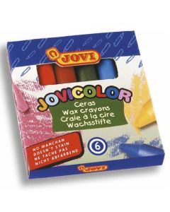 Pack De 6 Crayons A La Cire Wax JOVI