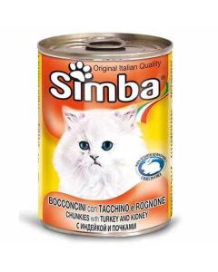 Pâté SIMBA Turkey & Kidney 415Gr