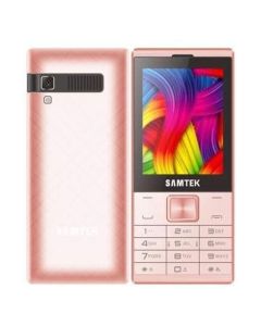 Téléphone Portable SAMTEK E208 - Rose