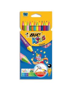 Pack de 12 Crayons De Coloriage BIC Evolution Circus