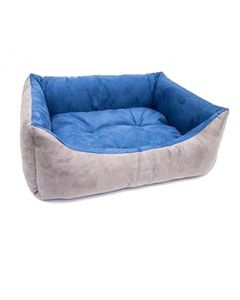 Sofa Ouatiné T50 Pour Chat Et Chien - Bleu&Gris