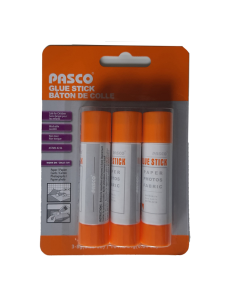 Pack de 3 Bâton de colle PASCO glue stick 8g 