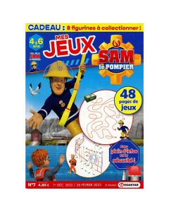Magazine Mes jeux Sam le pompier 