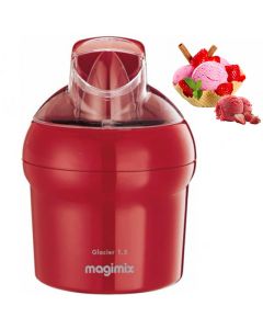 Machine à Glace MAGIMIX 11669 - Rouge