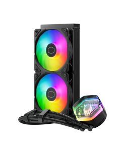 Refroidisseur Liquide Pour Processeur COOLER MASTER MasterLiquid 240 ATMOS ARGB - Noir