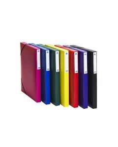 Chemise à Trois Rabats OFFICEPLAST Dos 25mm Rouge (1300002R)