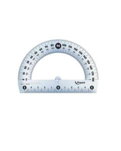 Rapporteur MAPED  12cm 180° - Transparent