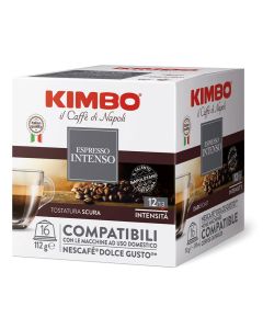 16 Capsules Kimbo Intenso Dolce Gusto 