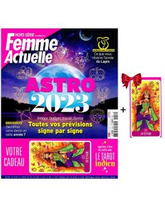 Magazine Femme Actuelle: ASTRO 2023 + cadeau : Le tarot indien  