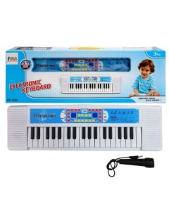 Clavier KEYBOARD BX 1698 37 Touches - Blanc