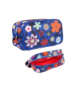 Trousse PIGNA Rond Nature Flower - Bleu