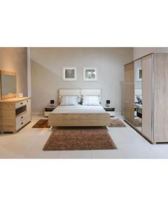 Chambre Adulte DETENTE 190x160cm 2 Portes - Denver / Beige - Tunisie