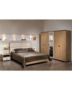Chambre Adulte DETENTE 200x160cm 5 Portes - Denver / Beige - Tunisie