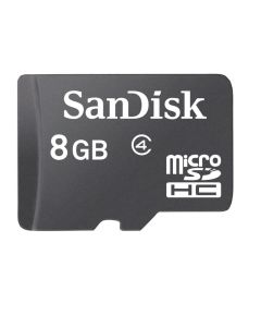 Carte Mémoire SANDISK 8Go Avec Adaptateur (SDSDQM-008G-B35)