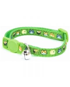 Collier Chat Catmania - Vert