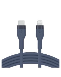 Câble De Charge BELKIN CAA009BT3MBL USB-C Vers Lightning 3M - Bleu