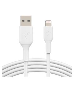 Câble De Charge BELKIN BOOST Charge Lightning Vers USB-A - Blanc