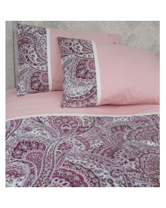Parure De Lit NEED'S 2 Places Cachemir Vieux 180 X 200 CM - Rose