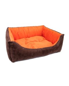 Sofa Ouatiné T50 Pour Chat Et Chien - Maron&Orangé