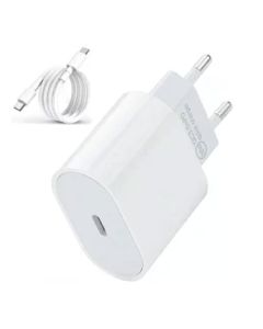 Chargeur TREQA CH-9025 20W USB-C IPhone - Blanc