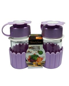 Support à épices Condiments Cuisine Sel & Poivre - Violet