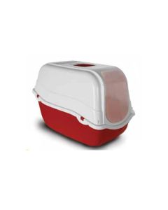 Maison De Toilette Pour Chat MP Bergamo - Design Italien Avec Filtre à Charbon Actif Jaune, Facile à Nettoyer - 6
