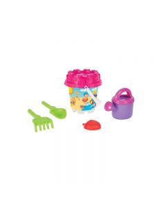 Ensemble De Mini Seaux Ronds PILSAN Pour château 
