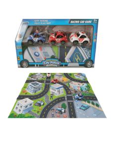 Set Mini Voitures Police - Assortis