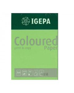 Papier Couleur IGEPA A4 80GR 21x29 - Vert