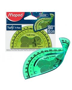 Rapporteur MAPED Twist'n Flex 10cm 180° - 279810