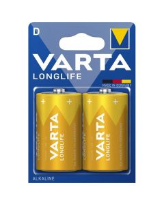 2x Piles Alcaline VARTA LongLife Extra LR20
