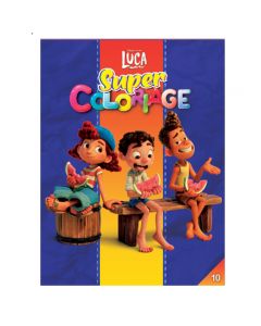 Livre De Coloriage YAMAMA Super Coloriage LUCA 