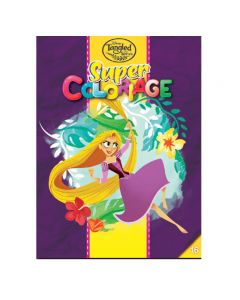Livre De Coloriage YAMAMA Super Coloriage Tangled 