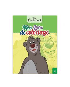 Livre De Coloriage YAMAMA Mon livre de Coloriage The Jungle Book 