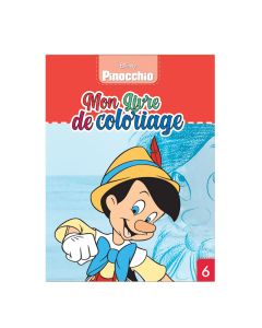 Livre De Coloriage YAMAMA Mon livre de Coloriage Pinocchio 