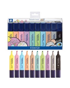 Pochette de 10 Surligneurs STAEDTLER Textsurfer Classic - Pastel 