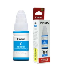 Cartouche Jet d'encre Original Canon GI 490 C - Cyan (GI-490-C)