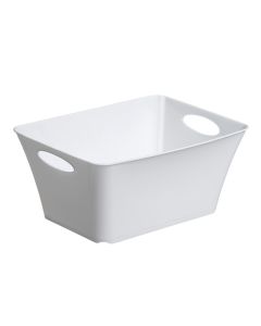 Corbeille Living Box ROTHO 5L - Blanc