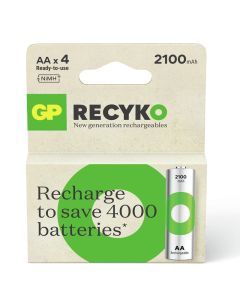 4 x Piles Rechargeables GP 1.2V 2100mAh