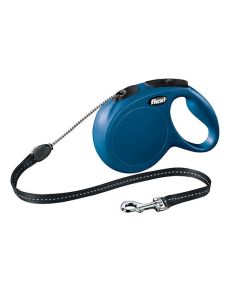 Laisse Flexi Pour Chien 5m - Bleu