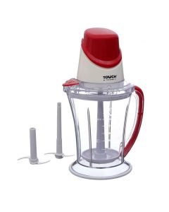 Hachoir a viande TOUCH 1.5L Avec accessoires - Rouge