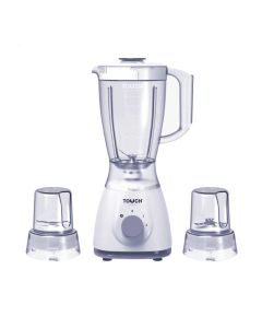 Blender TOUCH Avec Moulin et Hachoir 400W - Blanc